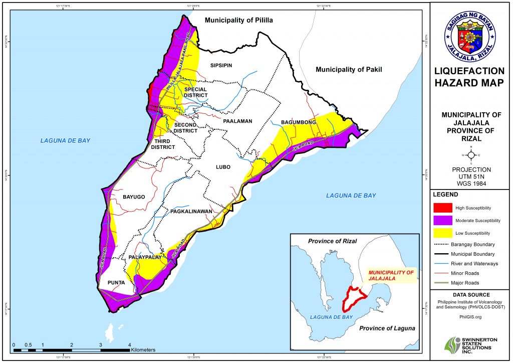 Thematic Maps – Jalajala, Rizal