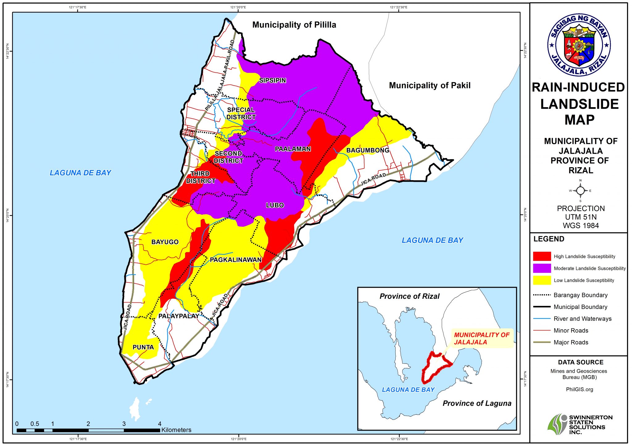 Thematic Maps – Jalajala, Rizal