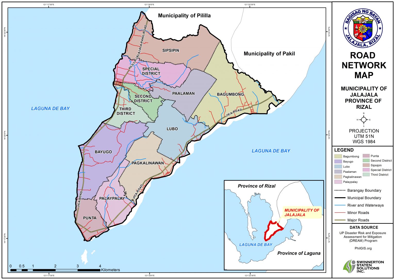 Thematic Maps – Jalajala, Rizal