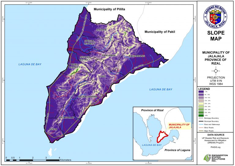 Thematic Maps – Jalajala, Rizal